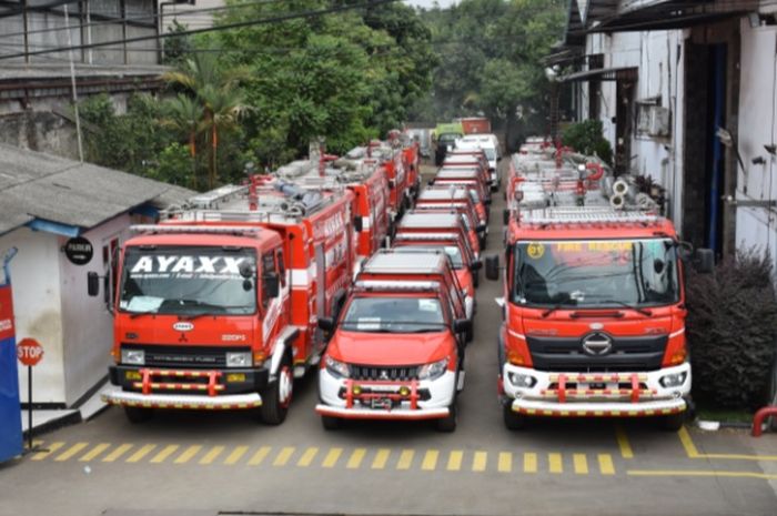 Karoseri Fire Truck Untuk Pemerintahan Surabaya